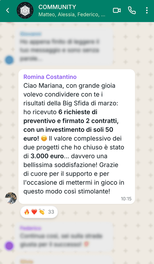 Risultato di Romina