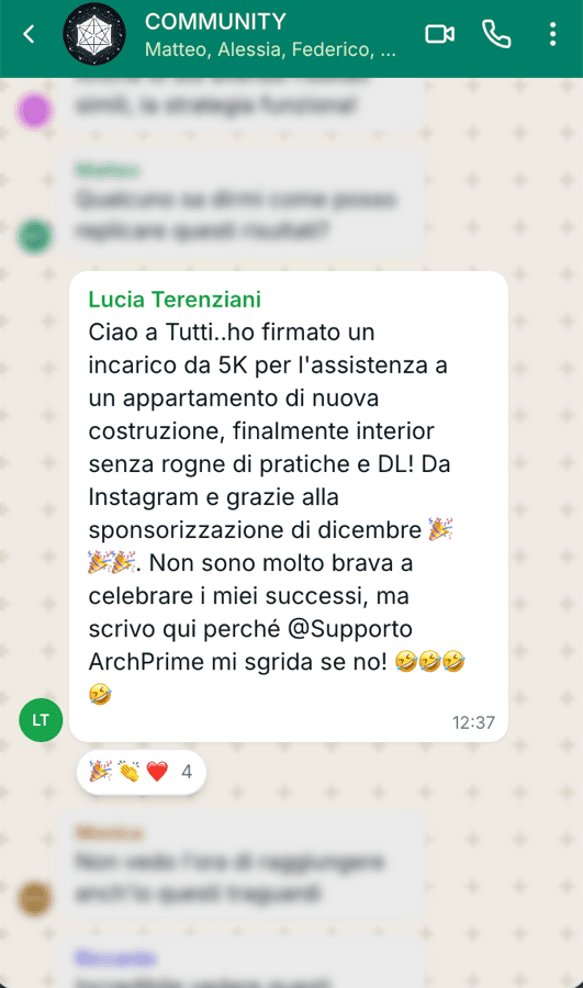 Risultato di Lucia