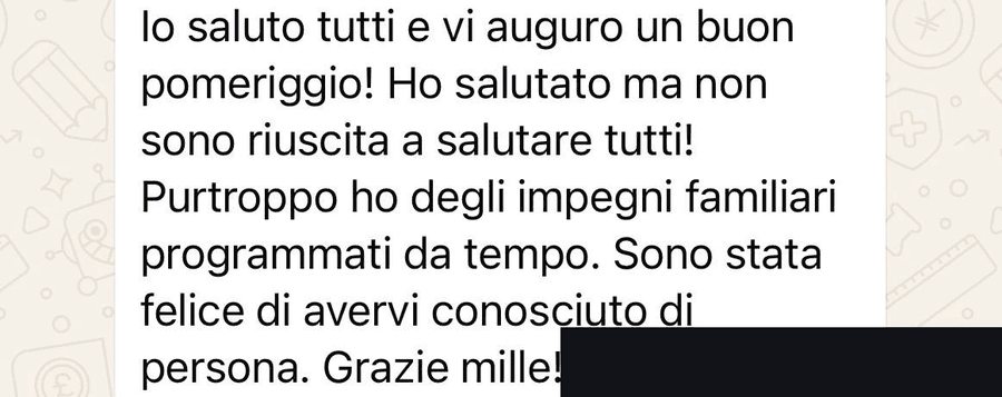 Testimonianza reale della community