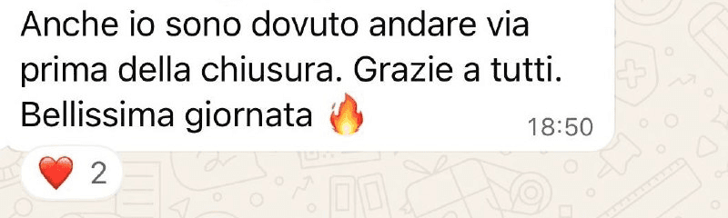 Testimonianza reale della community