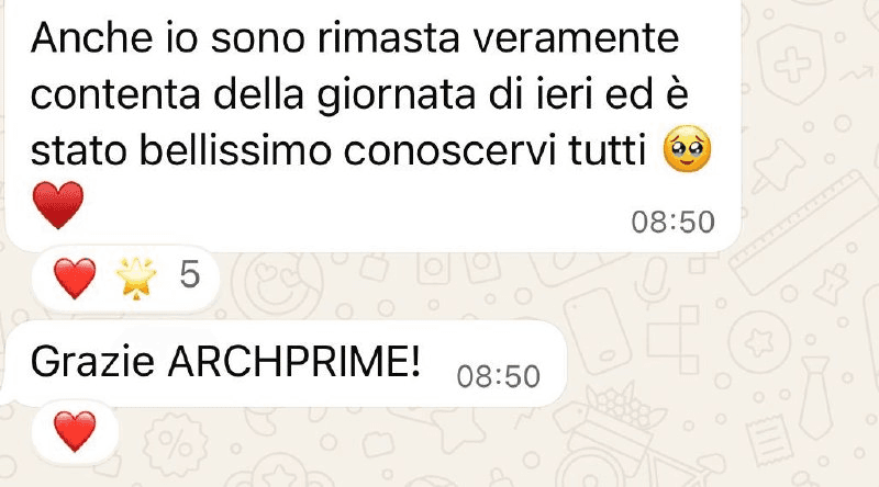 Testimonianza reale della community
