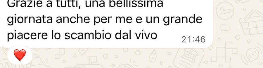Testimonianza reale della community