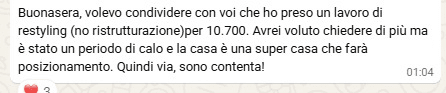 Testimonianza reale della community