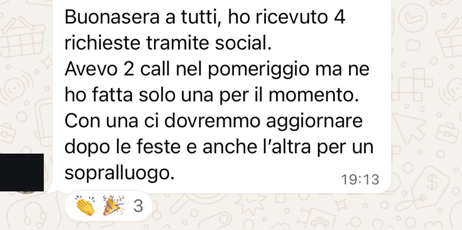 Testimonianza reale della community