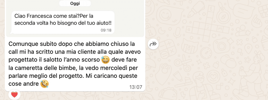 Testimonianza reale della community