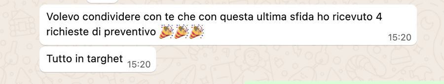 Testimonianza reale della community