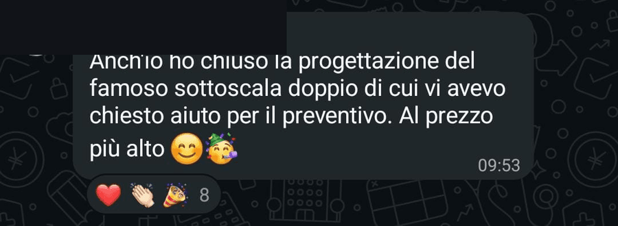 Testimonianza reale della community