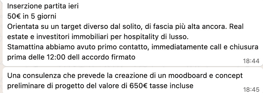 Testimonianza reale della community