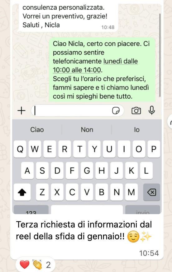 Testimonianza reale della community