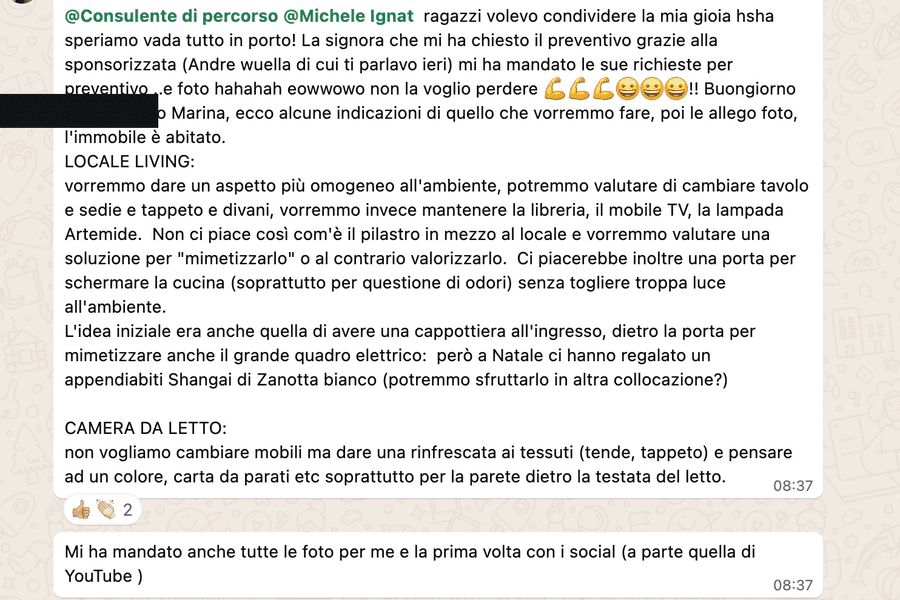 Testimonianza reale della community