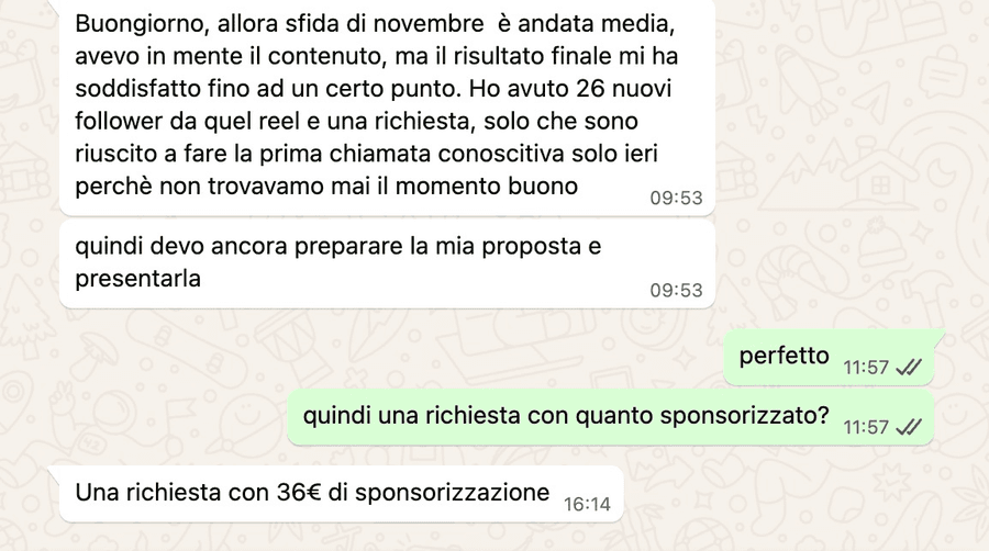 Testimonianza reale della community