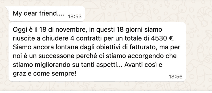 Testimonianza reale della community